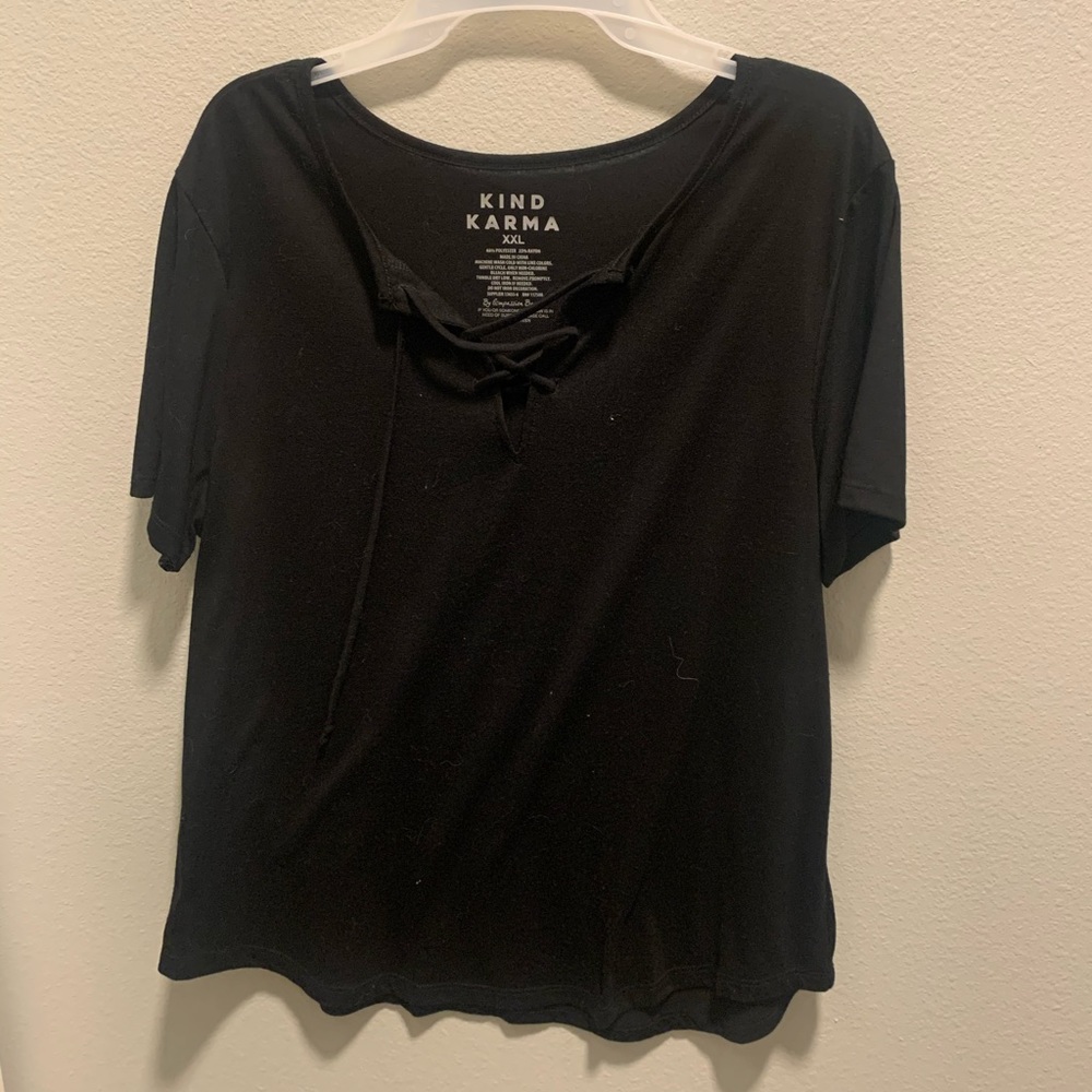 Black shirt